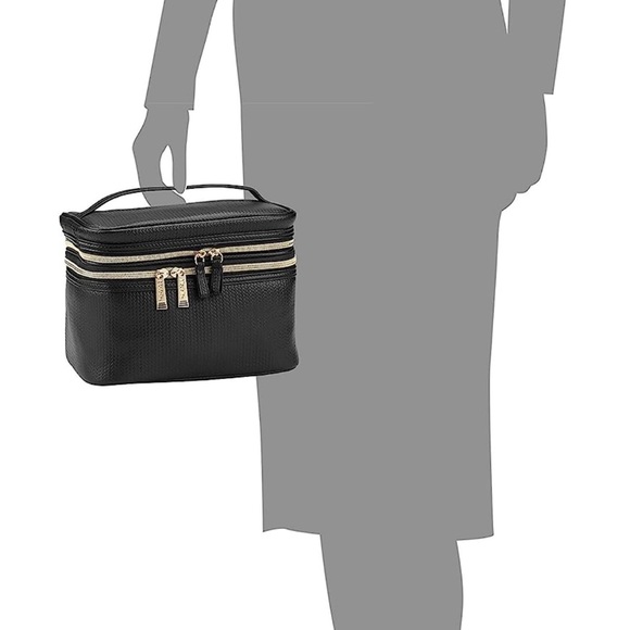 Conair Multi Train Case, Toiletry Bag for Women/Men in Black, Modella by Conair - Picture 4 of 6